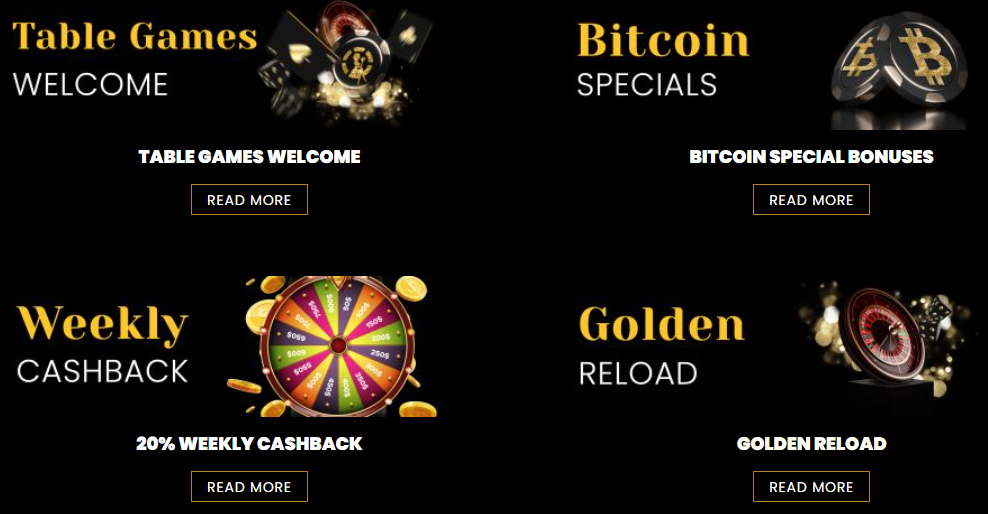 Golden Lady Casino Bonus and Promotions