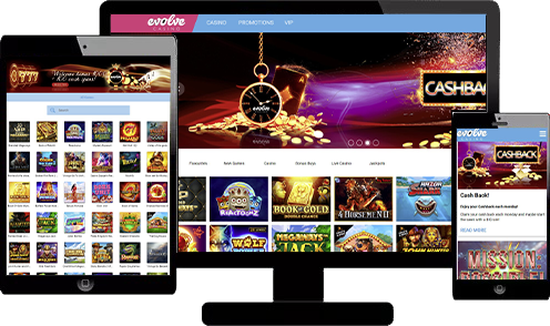 Evolve Casino Mobile